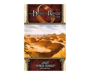 Fantasy Flight Games Asmodee Signore degli Anelli: LCG - Caccia Attraverso Harad | Espansione | Gioco di Carte | Costruzione | 2 Giocatori | dai 14+ Anni | 30+ Minuti | Tedesco