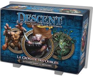 Fantasy Flight Games | Descent Viaggio nell'oscurità - Estensione Eroi e Mostri La Crociata dei Dimenticati - Seconda edizione