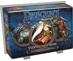 Fantasy Flight Games | Descent Viaggio nell'oscurità - Estensione Eroi e Mostri Visioni dell'alba - Seconda Edizione
