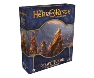 Fantasy Flight Games, Il Signore degli Anelli: LCG - Le Due Torri, Espansione Saga, Gioco Esperti, Gioco di Carte, 1-4 Giocatori, dai 14+ Anni su, 30 Minuti per Giocatore, Tedesco