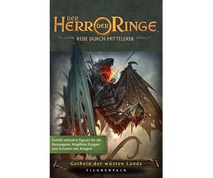 Fantasy Flight Games, Il Signore degli Anelli: Viaggio attraverso la Terra di Mezzo - flagelli del deserto Terra, Espansione, Gioco di esperti, Dungeon Crawler, 1-5 giocatori, Dai 14+ anni, 60 minuti,