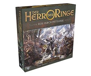 Fantasy Flight Games, Il Signore degli Anelli: Viaggio attraverso la Terra di Mezzo - L'Ombra della Guerra, Espansione, Gioco Esperto, Dungeon Crawler, 1-5 Giocatori, Età 14+, 60 Minuti, Tedesco
