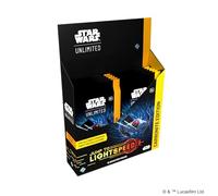 Fantasy Flight Games - Star Wars: Unlimited TCG Jump to Lightspeed Carbonite BOOSTER DISPLAY - 24 Packs, Exclusive Cards, Foils & Hyperspace Variants! Ages 12+, 2+ Players, 20 Min Playtime