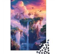 Fantasy Floating Islands Set Da 1000 Pezzi Carta Riciclata Puzzle Per Adulti Facile Da Conservare Imballaggio Pronto Per Il Regalo Ore Di Intrattenimento 38x26cm/1000pcs