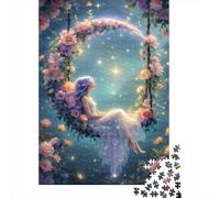 Fantasy Flower Swing 1000 Pezzi-Puzzle Puzzle Adulti Intrattenimento Creativo Per Adulti E Bambini A Partire Da 12 Anni 52x38cm/1000pcs