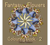 Fantasy Flowers Colouring Book - 2