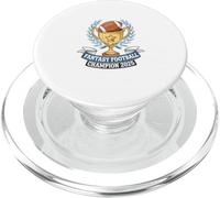 Fantasy Football Champion 2025 Divertente Donna Uomo PopSockets PopGrip per MagSafe