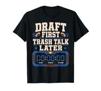 Fantasy Football Draft Party, Regalo per Il Draft Day League Maglietta