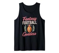 Fantasy Football Goddess Pink Crown Canotta