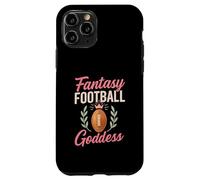Fantasy Football Goddess Pink Crown Custodia per iPhone 11 Pro