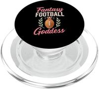 Fantasy Football Goddess Pink Crown PopSockets PopGrip per MagSafe