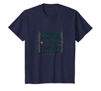 Fantasy Football is My Therapy: Regalo per Gli Appassionati di Sport Maglietta, Bambini, Navy, 4 Anni