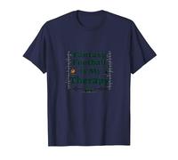Fantasy Football is My Therapy: Regalo per Gli Appassionati di Sport Maglietta, Uomo, Navy, 4XL