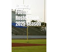 Fantasy Football Roster Book - 2025 Season