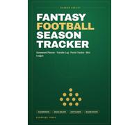Fantasy Football Season Tracker: 2026/27 Gameweek Planner, Squad Picker, Transfer Log & Points Tracker | 38 Weekly Pages with Captain Picks, Chip Strategy & Mini League Tables