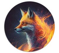 Fantasy Fox Puzzle für Erwachsene, 1000 Teile, Kartonpuzzle, ideal als Dekoration für Zuhause und Büro, perfektes Geschenk zum Geburtstag, 1000 Teile (67,5x67,5cm)