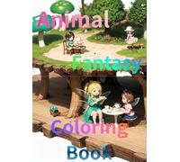 Fantasy Friends: Animals: A Magical Coloring Book for Relaxation
