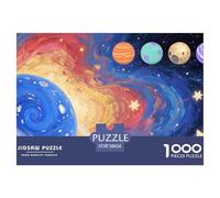 Fantasy Galaxy Puzzle 1000 Pezzi Cosmic Wonders - Gimkana Mentale Stimolante Per Adulti E Ragazzi, Decorazione Murale E Poster Inclusi - 38x26cm/1000pcs