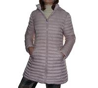 Fantasy Giacca Lunga 100gr. Leggero Mezze Stagioni Trapuntino Donna Taglia Comoda (Rosa, 54 IT Donna)