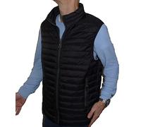 Fantasy Gilè Piumino Leggero Ecologico 100 grammi senza manica Uomo (3XL, Nero)