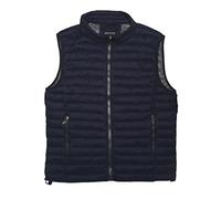 Fantasy Gilè Piumino Leggero Ecologico 100 grammi senza manica Uomo (IT, Testo, 3XL, Regular, Regular, Blu)