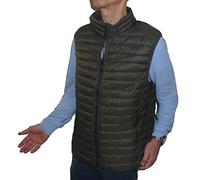 Fantasy Gilè Piumino Leggero Ecologico 100 grammi senza manica Uomo (XL, Verde)