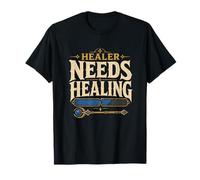 Fantasy Healer Rpg Guaritore Chierico Guaritore Regalo Maglietta