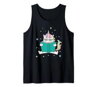 Fantasy Horse Unicorn leggendo Un Libro Canotta