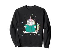 Fantasy Horse Unicorn leggendo Un Libro Felpa