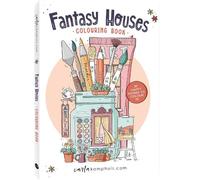 Fantasy Houses: 30 Happy homes to colour in