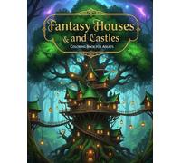 Fantasy Houses, Castles, and Whimsical Architecture: Adult Coloring for Relaxation and Creativity
