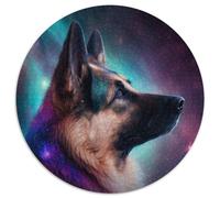 Fantasy-Hunde-Puzzle 1000 Teile für Erwachsene, schwierige Puzzles für Erwachsene, Familieninteraktion und lustiges Geschenk, lebendiges abstraktes Design, 1000 Teile (67,5x67,5cm)