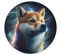 Fantasy-Hunde-Puzzle für Erwachsene, 1000 Teile, schwierige Puzzles für Erwachsene, Geschenk, DIY-Spaß, geeignet für die Dekoration von Zuhause, Wohnzimmer, Büro, 1000 Stück (67,5x67,5cm)