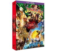 Fantasy: Jumanji + Carne Di Nubilato + Pixel Cofanetto DVD Nuova