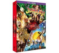 Fantasy: Jumanji + Carne Di Nubilato + Pixel Cofanetto DVD Nuova