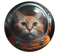 Fantasy-Katzen-Puzzle für Erwachsene, 1000 Teile, schwierige Puzzles für Erwachsene, Geschenk, DIY-Spaß, geeignet für die Dekoration von Zuhause, Wohnzimmer, Büro, 1000 Stück (67,5x67,5cm)
