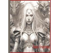 Fantasy Kriegerinnen Charakter Journal | RPG Notizbuch für Rollenspiele | DnD Charakterbogen Buch | Spieler Logbuch mit Werten, Fähigkeiten & Artwork