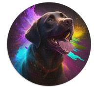 Fantasy Labrador Puzzle für Erwachsene, 1000 Teile, Kartonpuzzle, ideal als Dekoration für Zuhause und Büro, perfektes Geschenk zum Geburtstag, 1000 Teile (67,5x67,5cm)