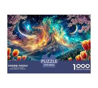 Fantasy Landscape Puzzle Intrattenimento Da 1000 Pezzi Con Magnifiche Opere D'Arte - Fonte Di Divertimento E Regalo Intelligente Per Adulti Dai 14 Anni 38x26cm/1000pcs