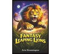 Fantasy Leaping Lions for Lion Lovers: A Wordless Fantasy Art Book Featuring Stunning Artificial Intelligence Illustrations of Majestic Lions in Imaginative, Dreamlike Worlds