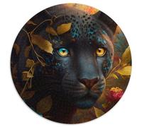 Fantasy Leopard 1000-teiliges Puzzle, Kartonpuzzle für Erwachsene, spannende Aktivität für den Spieleabend mit der Familie, 1000 Teile (67,5x67,5cm)