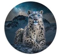 Fantasy-Leoparden-Puzzle 1000 Teile für Erwachsene, schwierige Puzzles für Erwachsene, Familieninteraktion und lustiges Geschenk, lebendiges abstraktes Design, 1000 Teile (67,5x67,5cm)