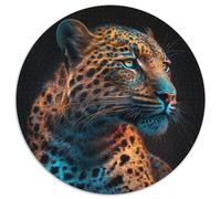 Fantasy-Leoparden-Puzzle für Erwachsene, 1000 Teile, Karton-Puzzles für Erwachsene, DIY-Heimdekoration, Denkspiel für Teenager, 1000 Teile (67,5x67,5cm)