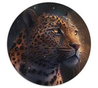 Fantasy-Leoparden-Puzzle für Erwachsene,1000 Teile,schwierige Puzzles für Erwachsene,Geschenk zum Selbermachen,Spaß,geeignet für die Dekoration von Zuhause,Wohnzimmer,Büro,1000 Teile (67,5x67,5cm)