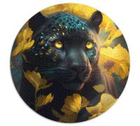 Fantasy-Leoparden-Puzzle für Erwachsene, 1000-teiliges Papierpuzzle, perfektes Geschenk für Geburtstage, Weihnachten, Halloween, Thanksgiving, Ostern, 1000 Teile (67,5x67,5cm)