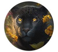 Fantasy-Leoparden-Puzzle für Erwachsene, 1000-teiliges Papierpuzzle, Weihnachtsgeschenk für Teenager, Stressabbau, cooles einzigartiges Geschenk für die Familie, 1000 Teile (67,5x67,5cm)