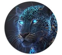 Fantasy-Leoparden-Puzzle für Erwachsene, 1000-teiliges Papierpuzzle, Weihnachtsgeschenk für Teenager, Stressabbau, cooles einzigartiges Geschenk für die Familie, 1000 Teile (67,5x67,5cm)
