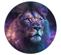 Fantasy-Löwe-Puzzle 1000 Teile, Unmögliches Puzzle für Erwachsene für Teenager, interaktives Familienspiel, herausforderndes Geschenk, 1000 Teile (67,5x67,5cm)