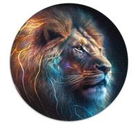 Fantasy-Löwe-Puzzle 1000 Teile, Unmögliches Puzzle für Erwachsene für Teenager, interaktives Familienspiel, herausforderndes Geschenk, 1000 Teile (67,5x67,5cm)