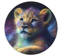 Fantasy-Löwe-Puzzle für Erwachsene, 1000 Stück, Papp-Puzzles für Erwachsene, DIY-Heimdekoration, Denksportspiel für Teenager, 1000 Teile (67,5x67,5cm)